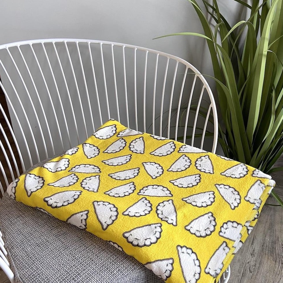 pierogi throw blanket