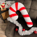 candy cane cushion