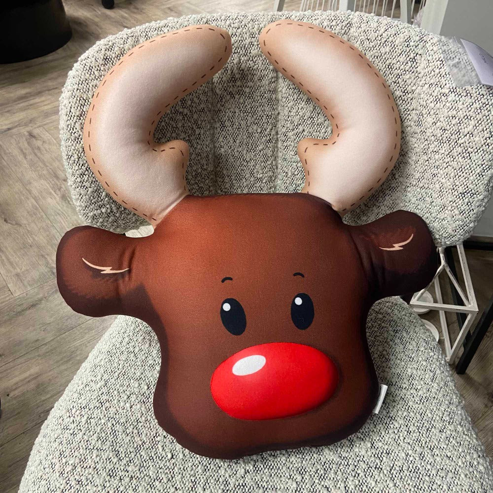 Christmas pillow reindeer