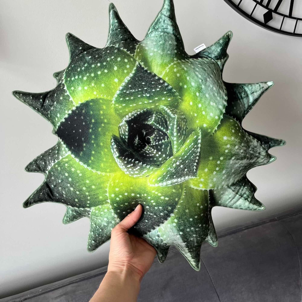 aloe cacti pillow
