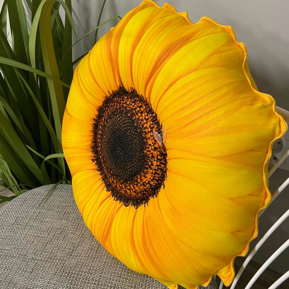 sunflower cushion