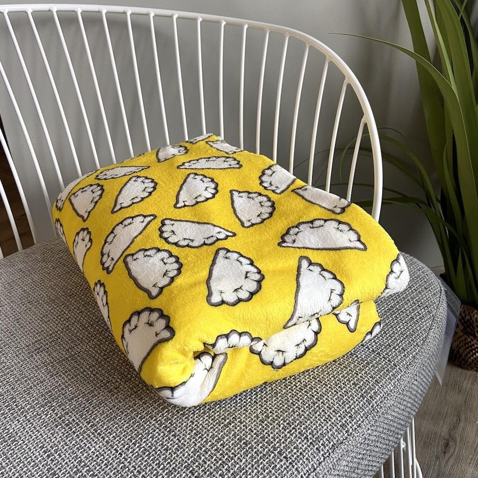 pierogi throw blanket